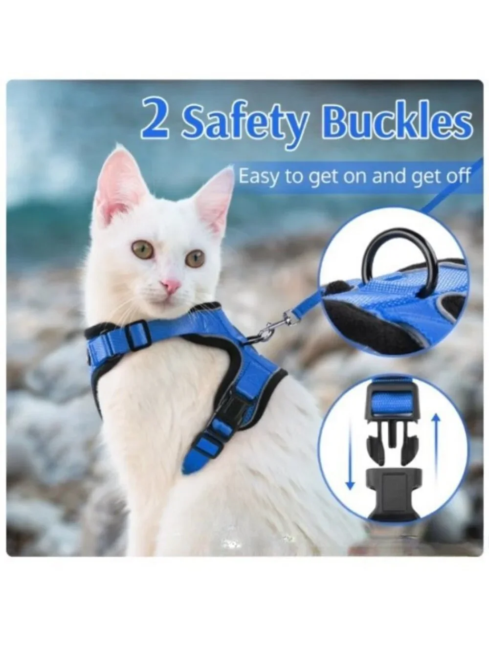 RABBITGOO CAT HARNESS NWOT